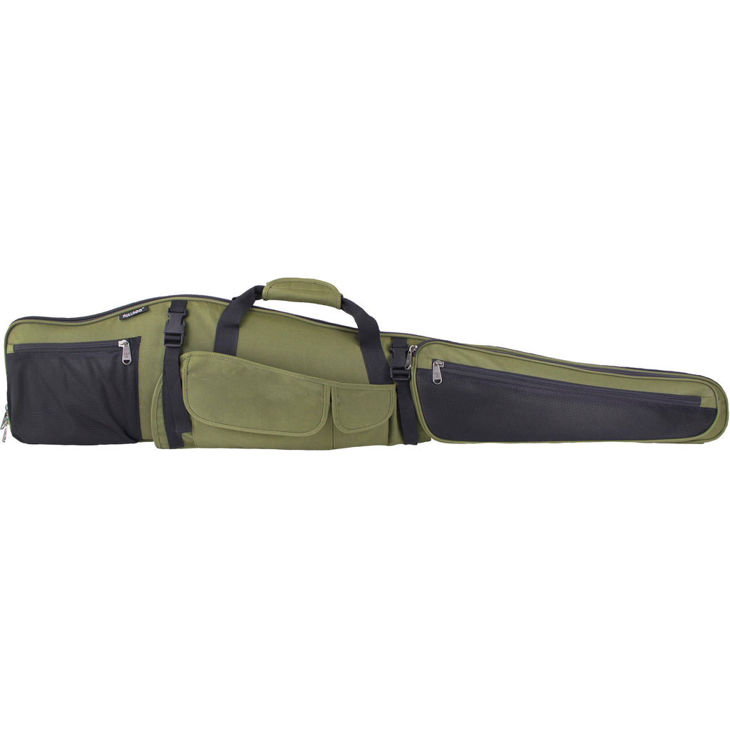 Bulldog Cases Hunter Series 48-Inch Rifle Case in Black and Green