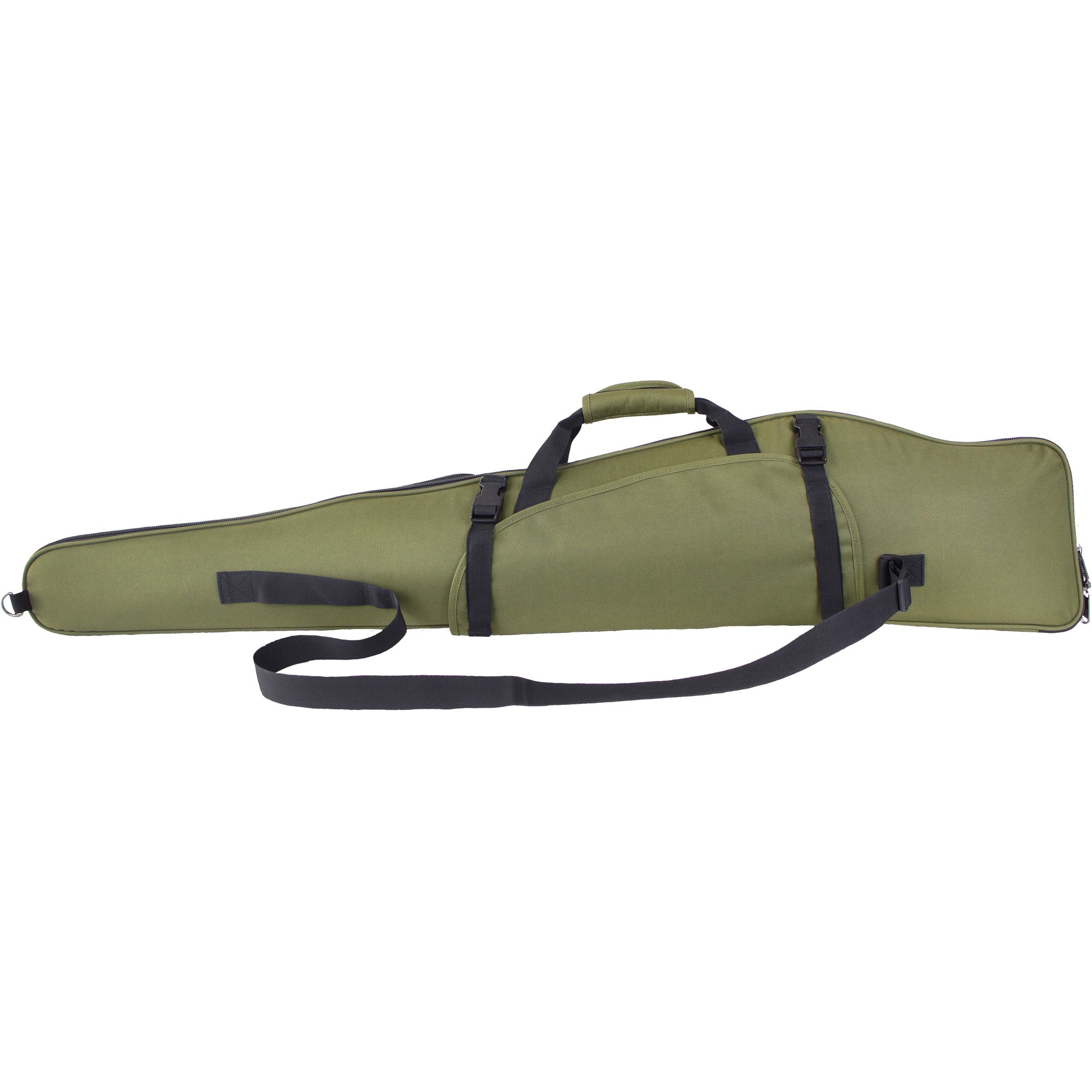Bulldog Cases Hunter Series Shotgun Case - 52 Inches, Nylon, Black and Green