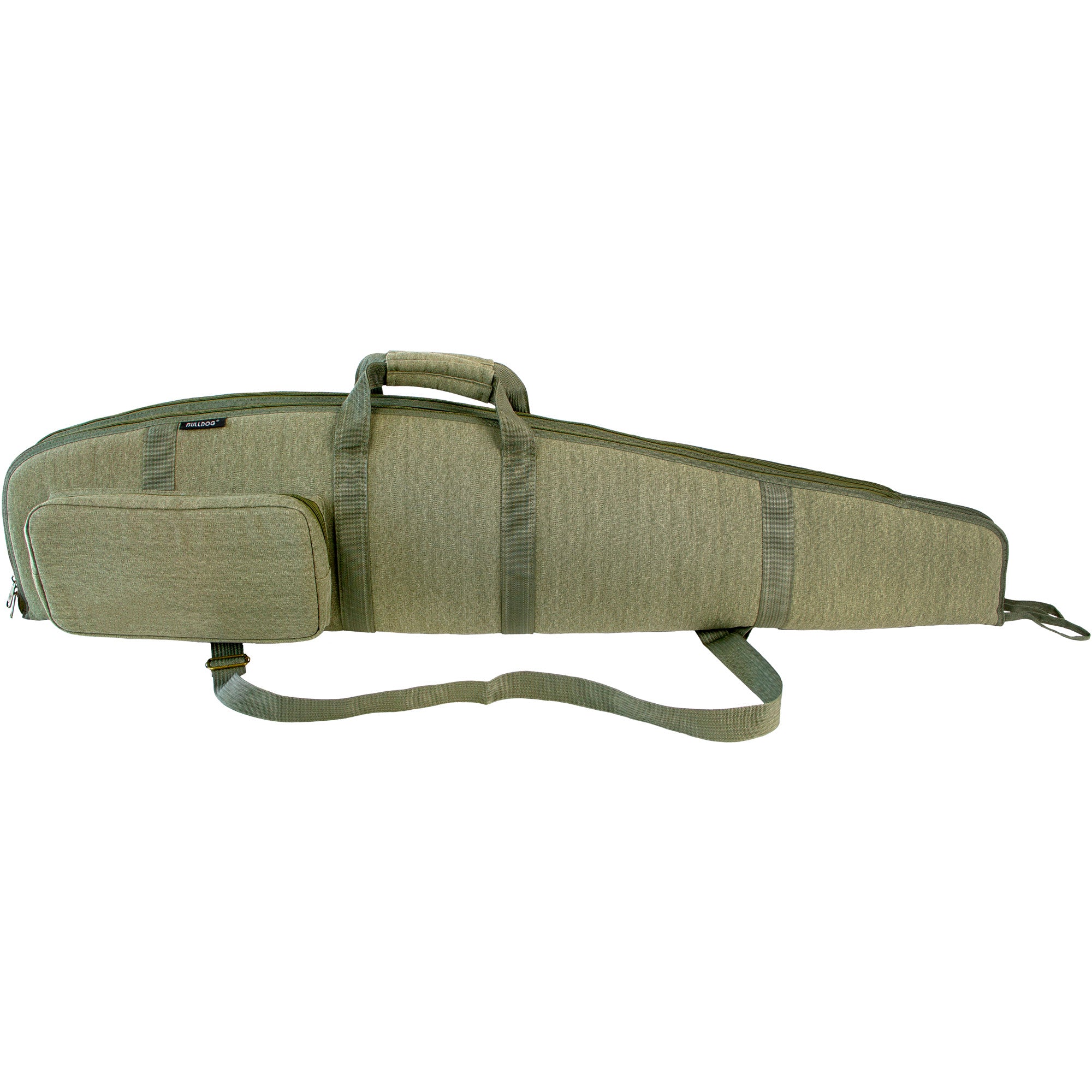 Bulldog Cases Double Split Series Rifle Case, 48-Inch, Green Nylon