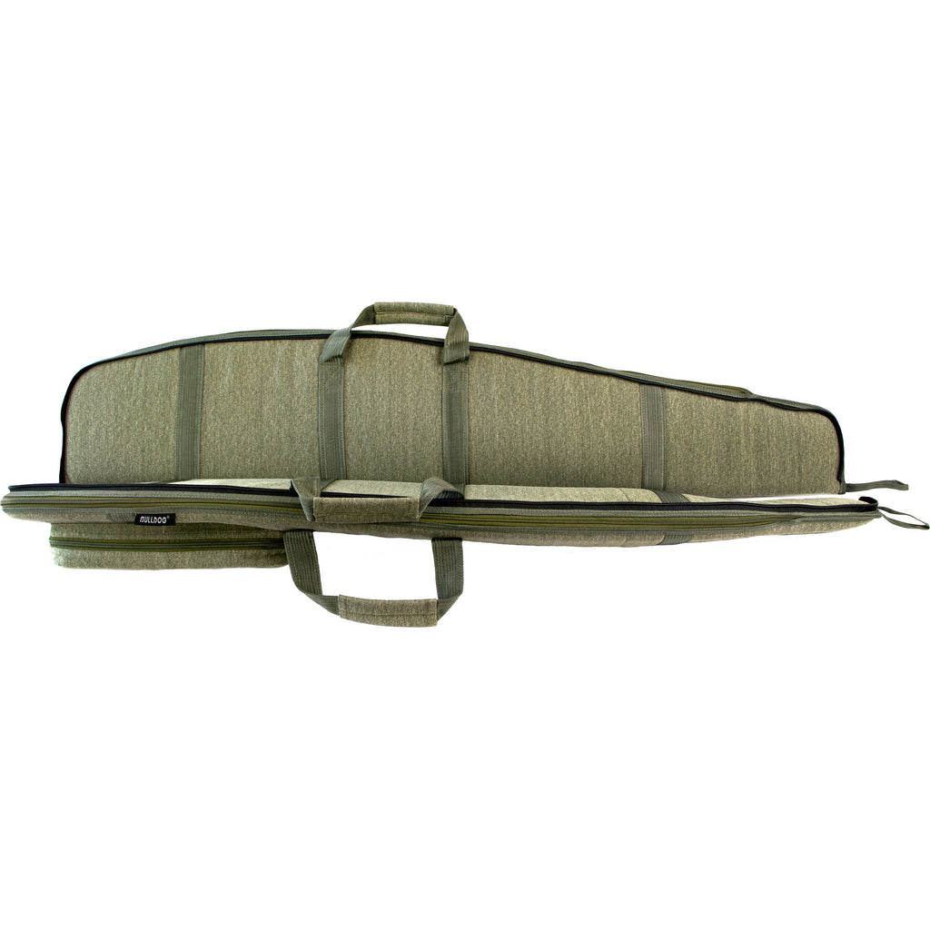 Bulldog Cases Double Split Series Rifle Case, 48-Inch, Green Nylon
