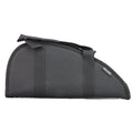 Bulldog Cases Large Pistol Rug - Black Nylon Pistol Case for Secure Weapon Storage