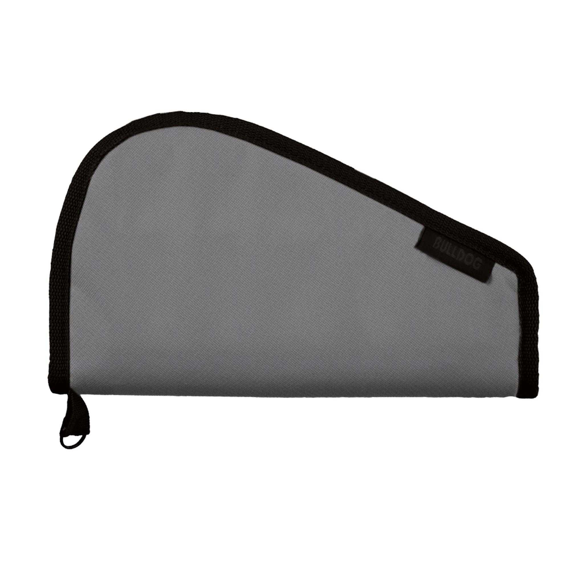Bulldog Cases Large Pistol Rug in Gray Nylon with Handle - Model BD612