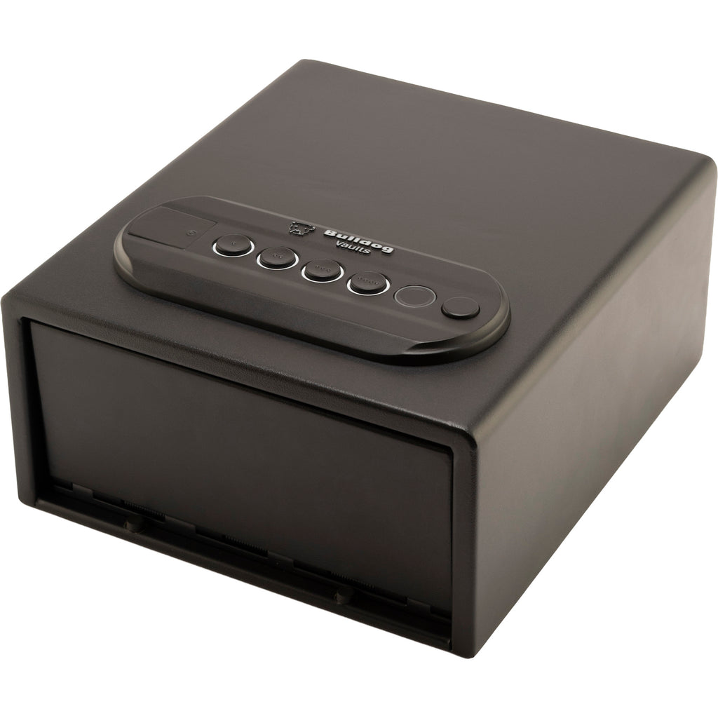 Bulldog Cases Pistol Vault Safe 11x8x5 in Black – Reliable Storage for Handguns
