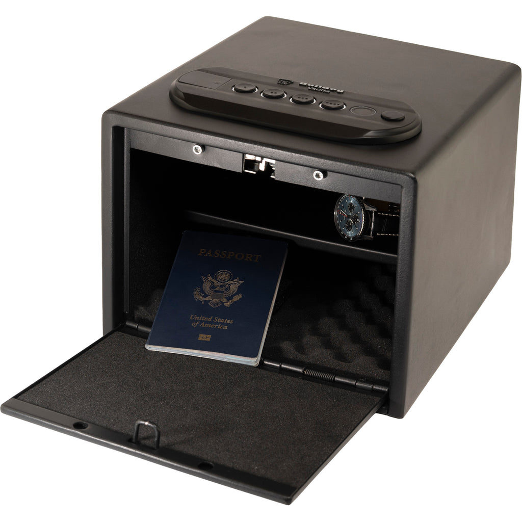 Bulldog Cases Pistol Vault Safe – 11 x 10 x 8 Inches, Black