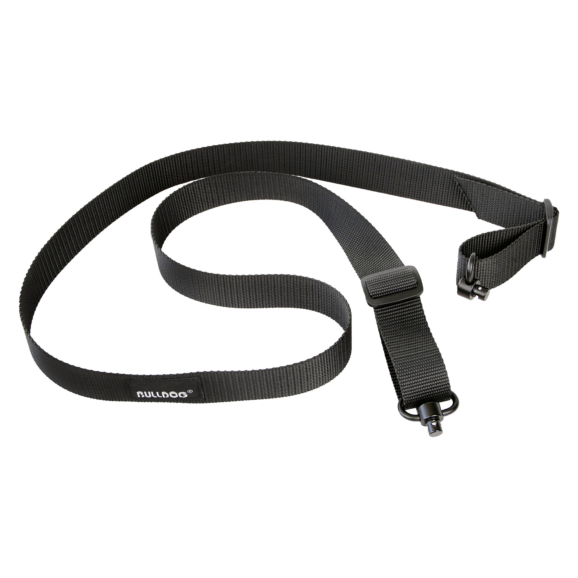 Bulldog Cases Single Point Sling with QD Swivels - Black