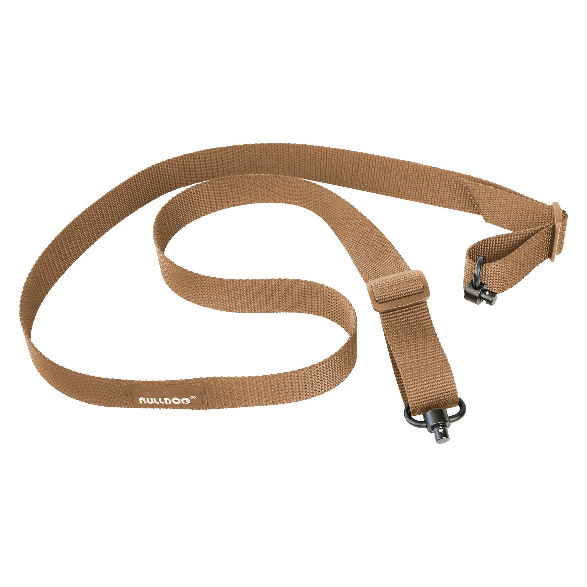 Bulldog Cases Single Point Sling with QD Swivels - Tan