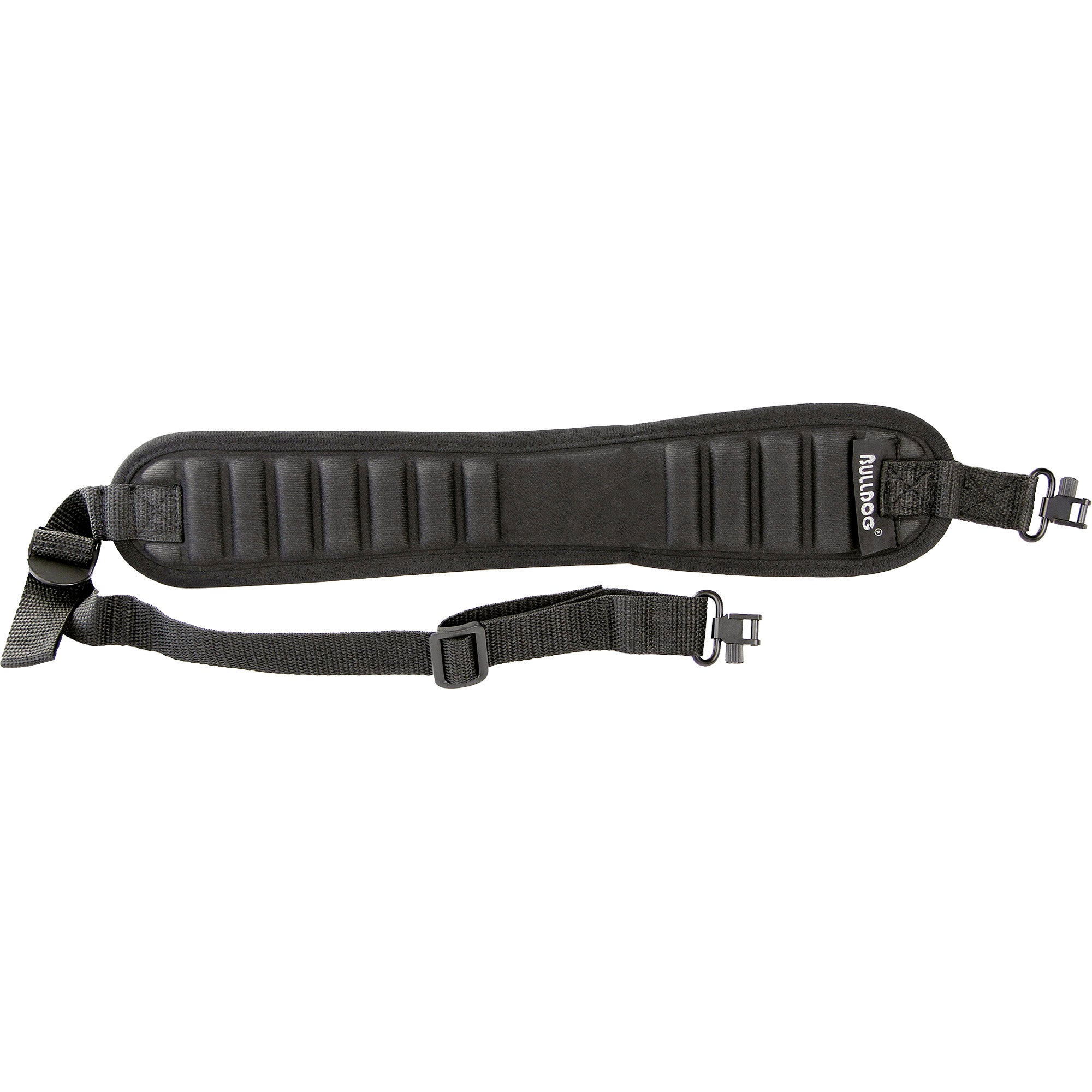 Bulldog Cases Ribbed Sling with Lock Swivels - Black