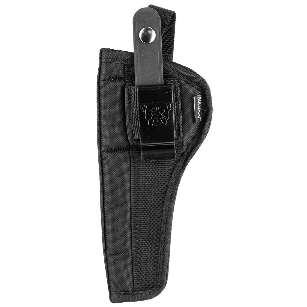 Bulldog Cases Extreme Pistol Holster - Outside Waistband, Ambidextrous, Black Nylon