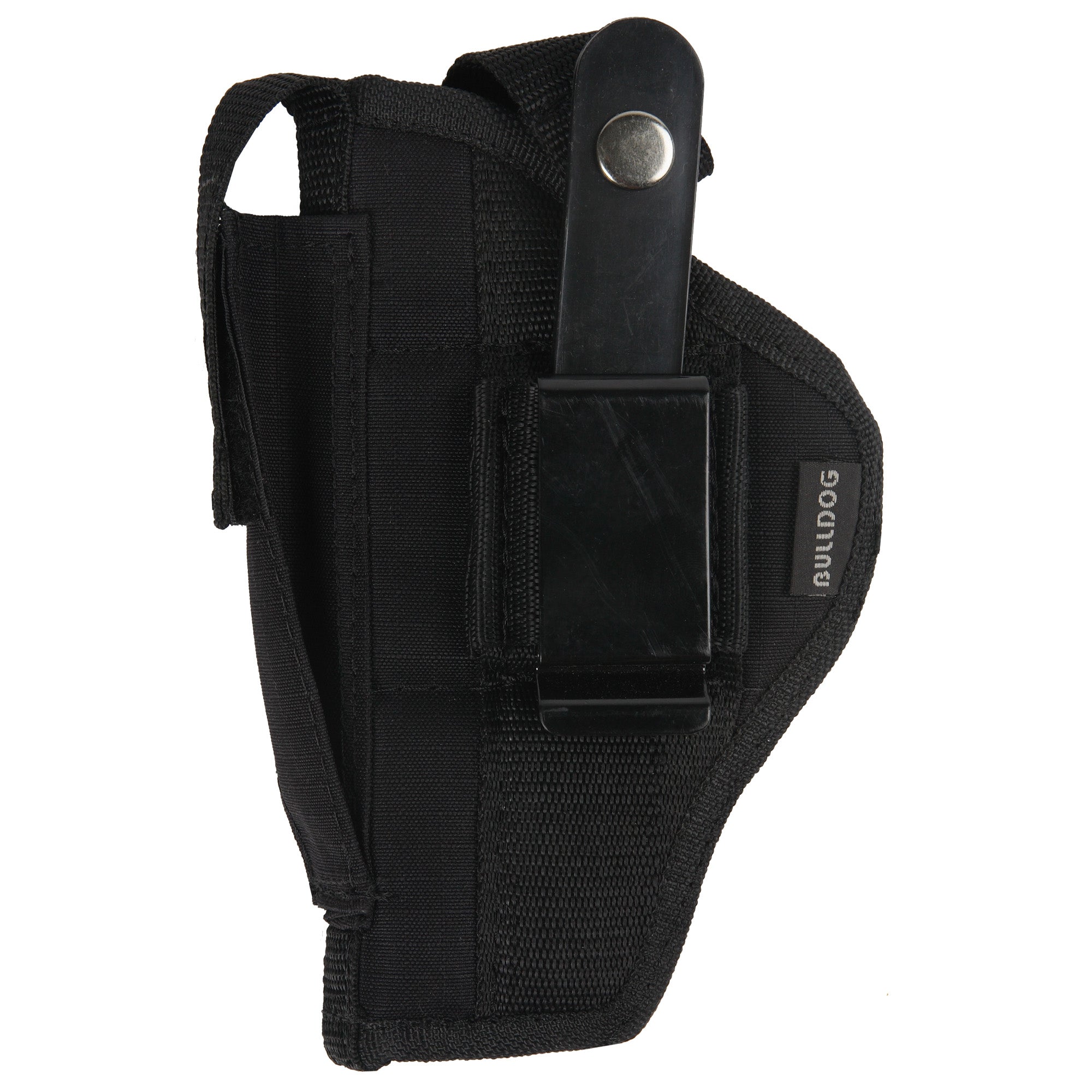 Bulldog Cases Extreme Outside Waistband Holster for 5-Inch Barrel Pistols - Ambidextrous, Black Nylon