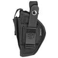 Bulldog Cases Extreme Outside Waistband Holster for Pistols - Ambidextrous Nylon Black