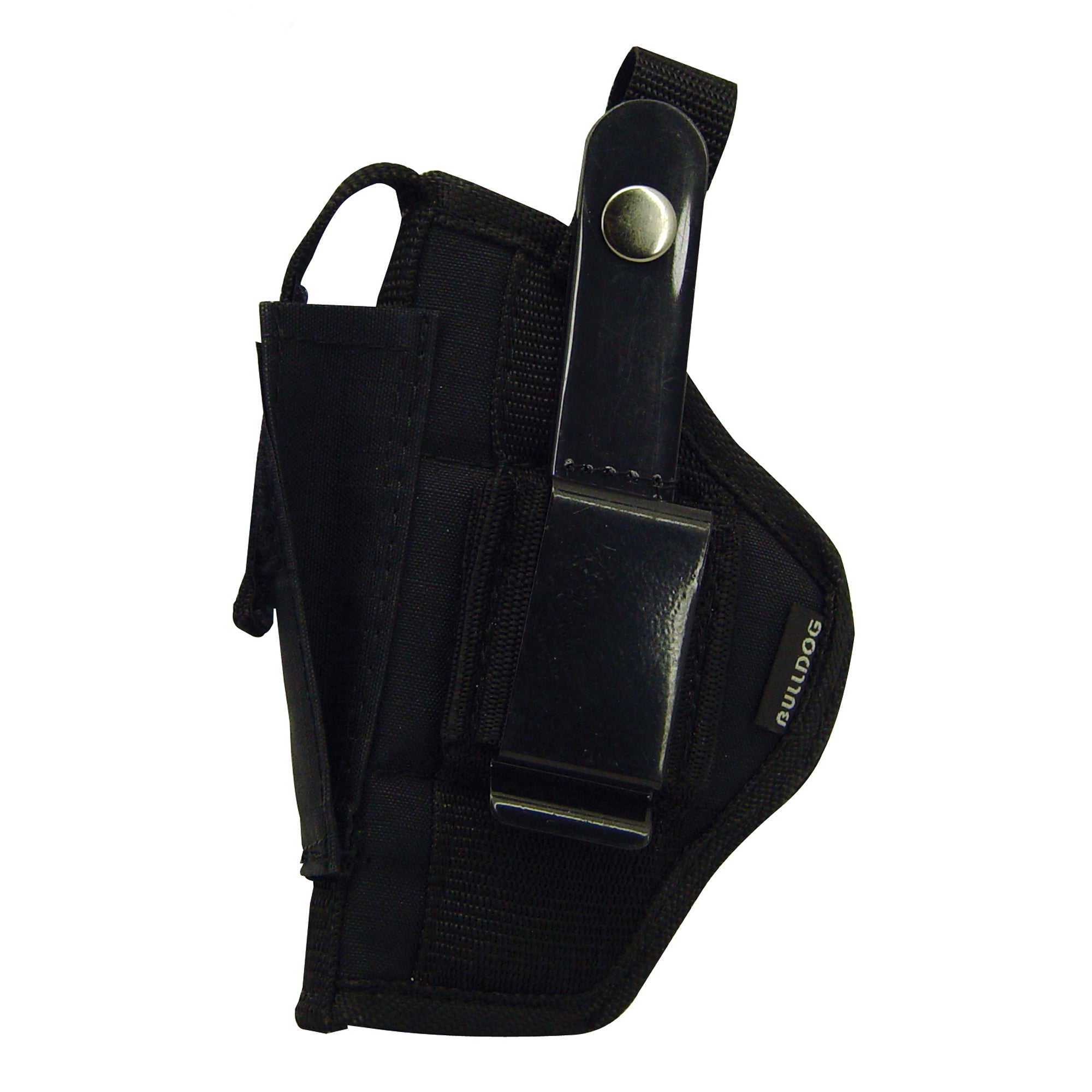 Bulldog Cases Extreme Outside Waistband Holster for Glock 26/27 and USP - Ambidextrous, Black Nylon