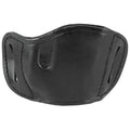 Bulldog Cases Molded Leather Right-Hand Outside Waistband Holster - Black