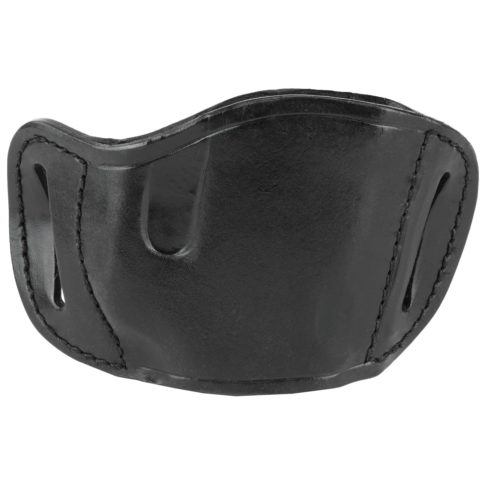 Bulldog Cases Molded Leather Right-Hand Outside Waistband Holster - Black