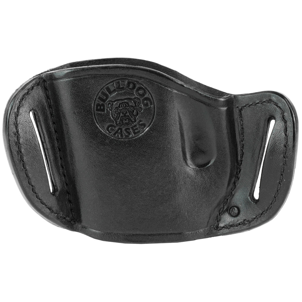 Bulldog Cases Molded Leather Right-Hand Outside Waistband Holster - Black