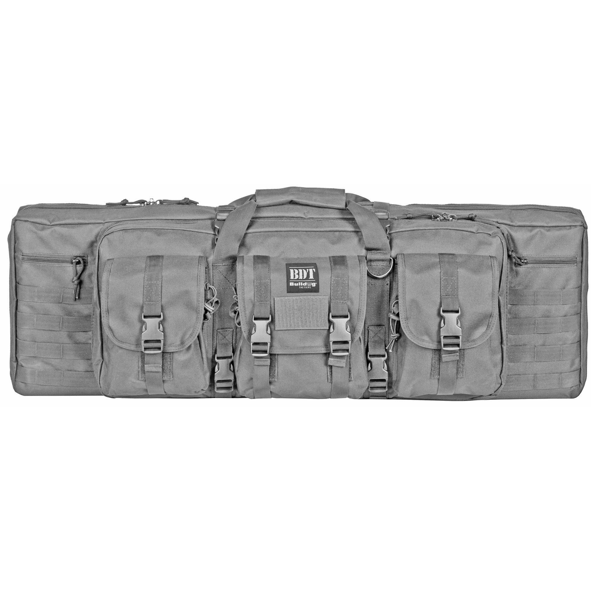 Bulldog Cases Deluxe 36-Inch Gray Nylon Rifle Case for Secure Storage and Transport