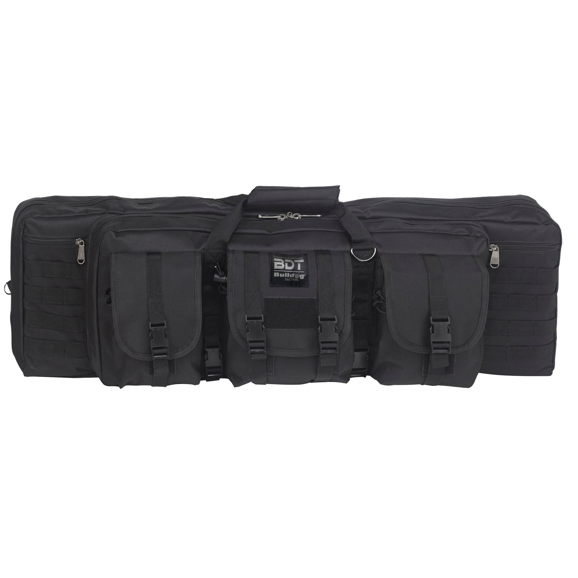 Bulldog Cases Deluxe Double Rifle Case, 36-Inch, Black Nylon