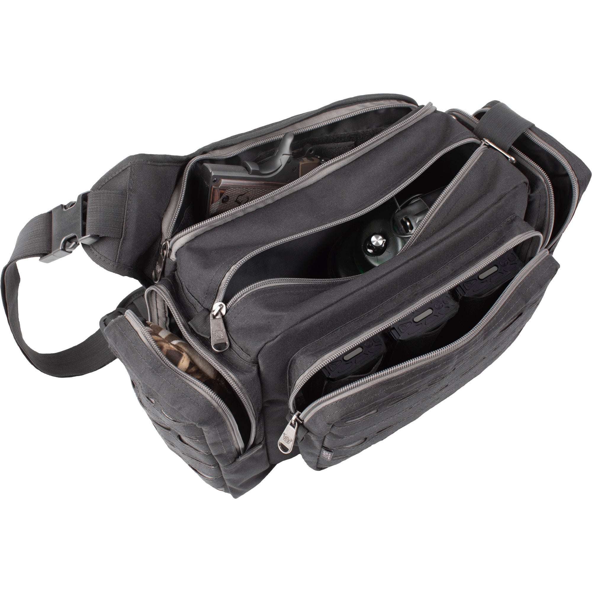 Bulldog Cases BDT404B Tactical AR Magazine Go Bag – Durable Nylon Rifle Case for AR-15 Support Gear