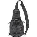 Bulldog Cases BDT407B Go Sling Bag – Compact Black Nylon Shoulder Bag for Weapons and Gear