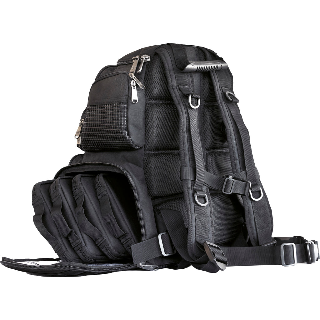 Bulldog Cases Tactical Range Handgun Range Bag - Black Nylon Storage Solution