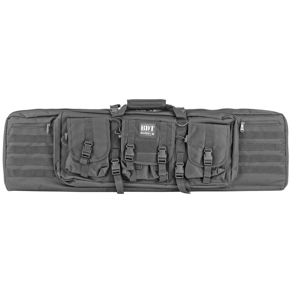Bulldog Cases Tactical Double Rifle Case, 43-Inch, Black Nylon