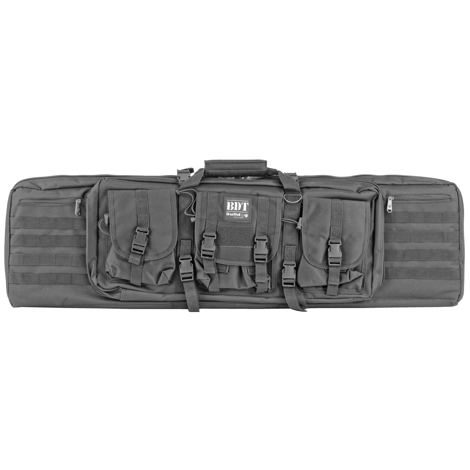 Bulldog Cases Tactical Double Rifle Case, 43-Inch, Black Nylon