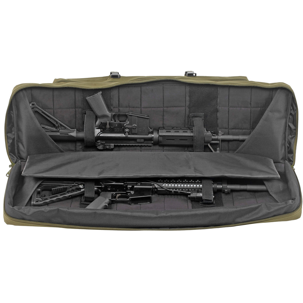 Bulldog Cases Tactical Double Rifle Case 43 Inches in Green Nylon