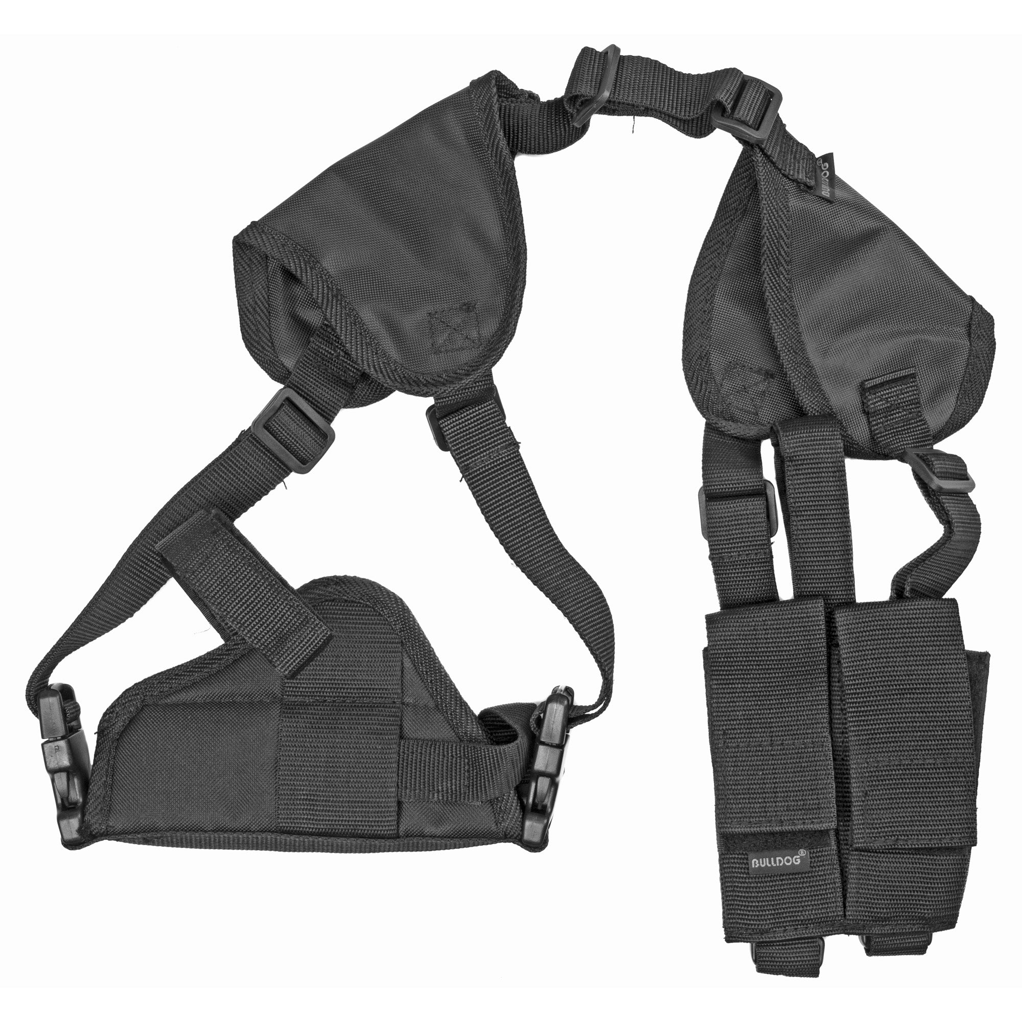 Bulldog Cases Deluxe Pro Horizontal Shoulder Holster for Medium to Large Autos