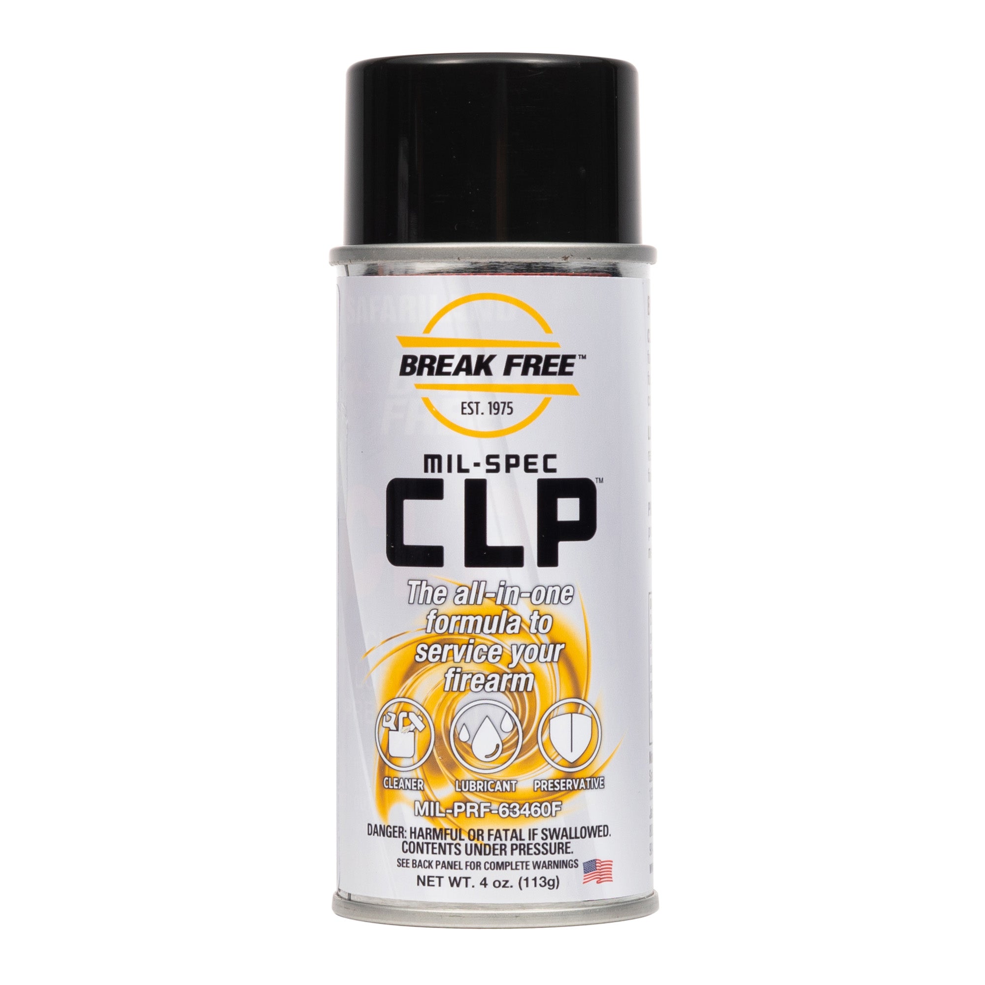BreakFree CLP Aero 4 oz Aerosol - All-in-One Gun Cleaner, Lubricant, and Protectant