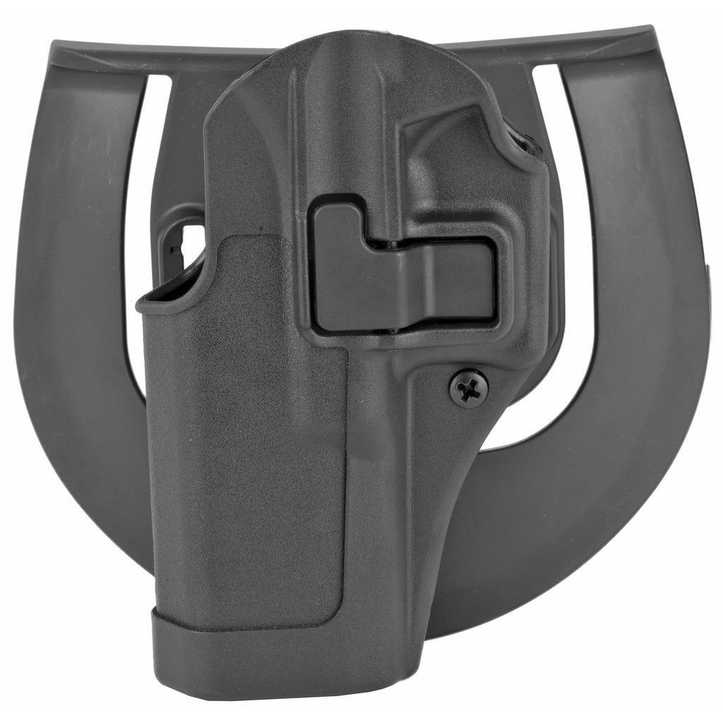 BLACKHAWK SERPA CQC Concealment Holster for Glock 17, Left Hand, Black Polymer