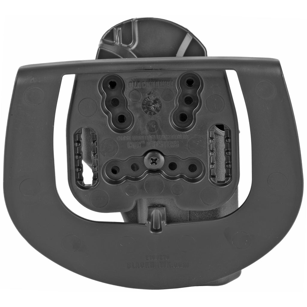 BLACKHAWK SERPA CQC Concealment Holster for Glock 17, Left Hand, Black Polymer