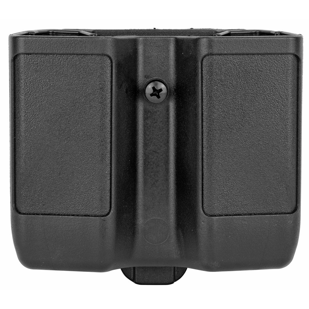 BLACKHAWK CQC Double Magazine Pouch in Black with Carbon Fiber Material – Model BH410610PBK