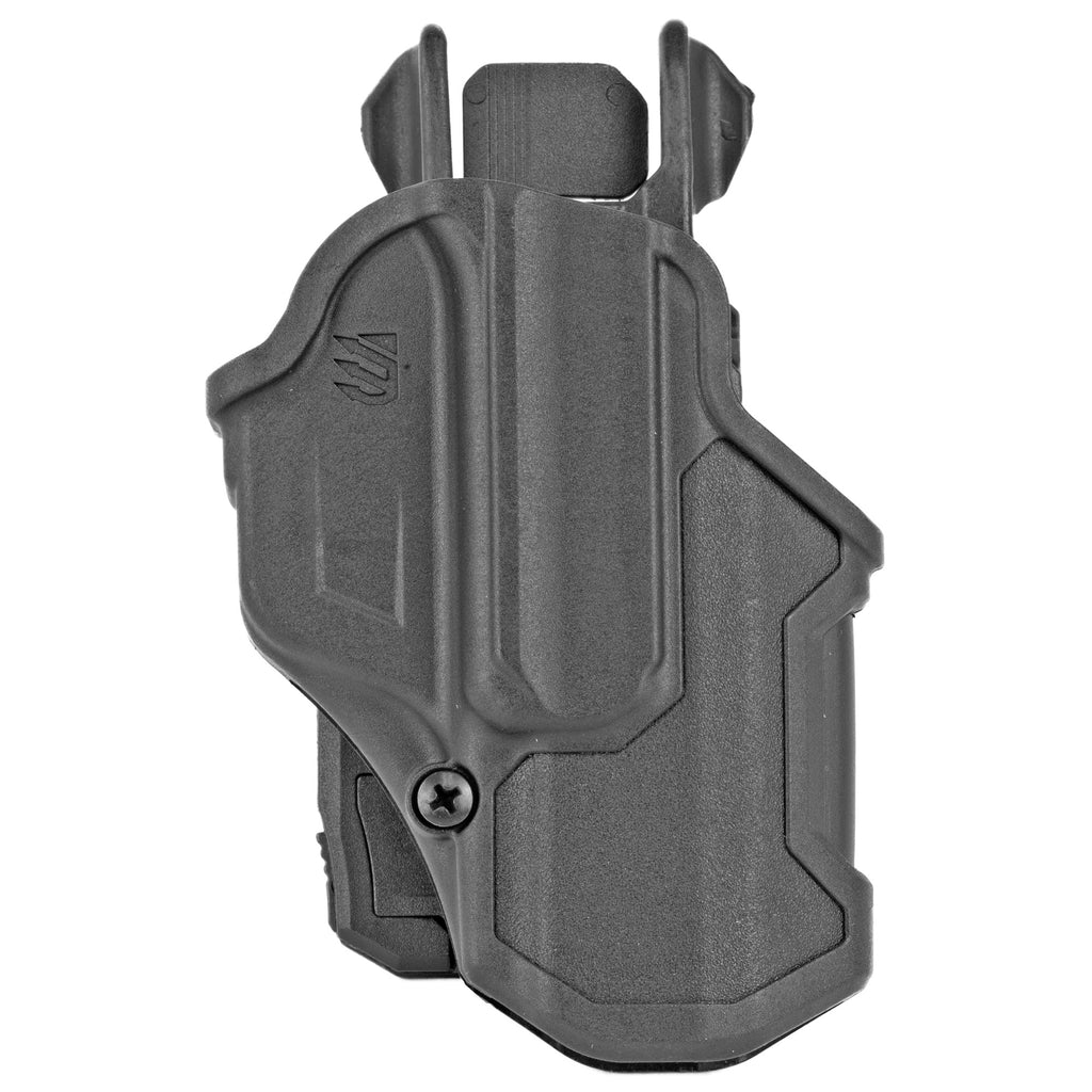 BLACKHAWK T-Series Duty Holster for Glock 17, Right Hand, Black Polymer