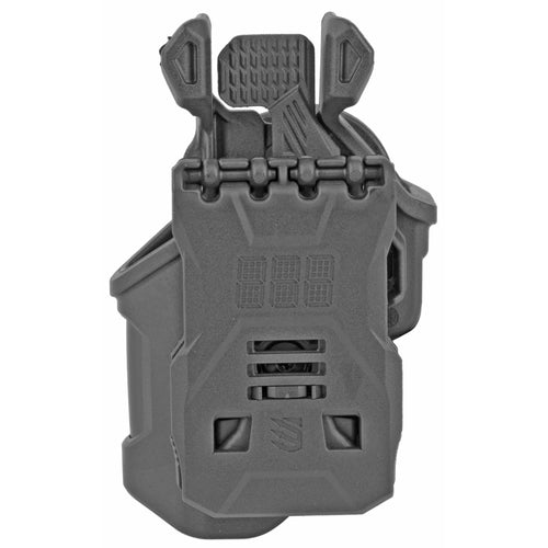 BLACKHAWK T-Series Duty Holster for Glock 17, Right Hand, Black Polymer