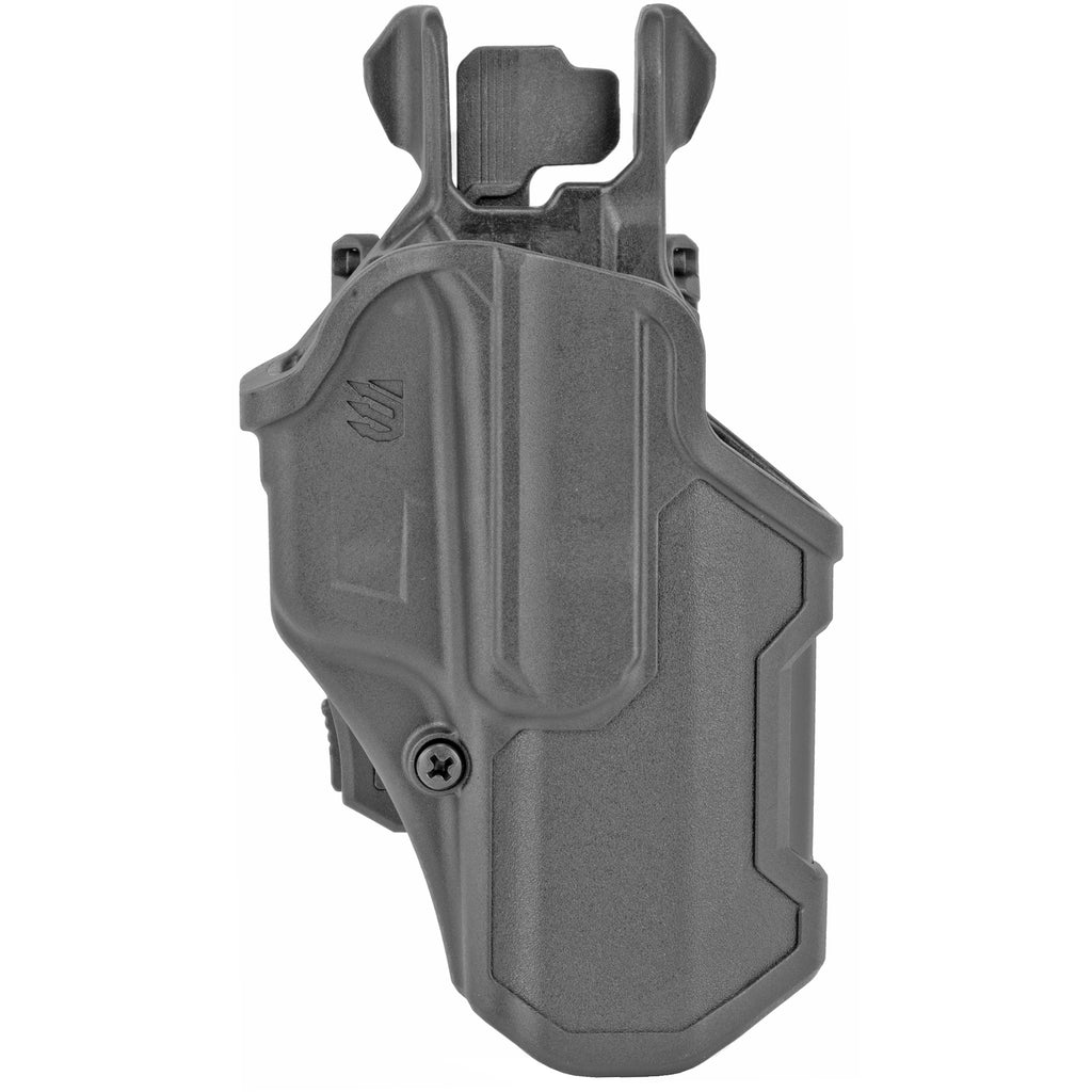 BLACKHAWK T-Series Duty Holster for Glock 20/21, Right Hand, Black Polymer