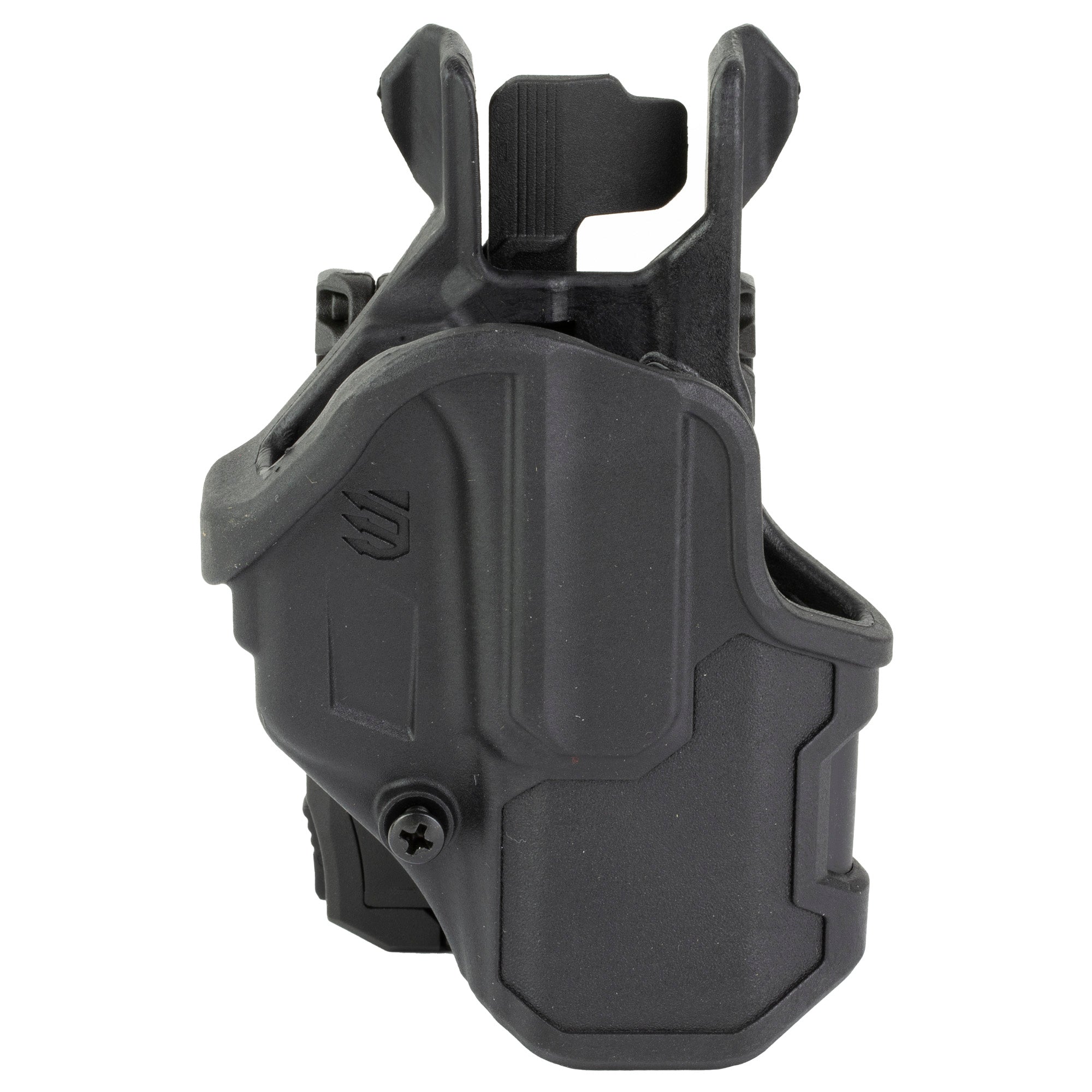 BLACKHAWK T-Series Level 2 Compact Duty Holster for Springfield Hellcat 9mm, Right Hand, Black Polymer