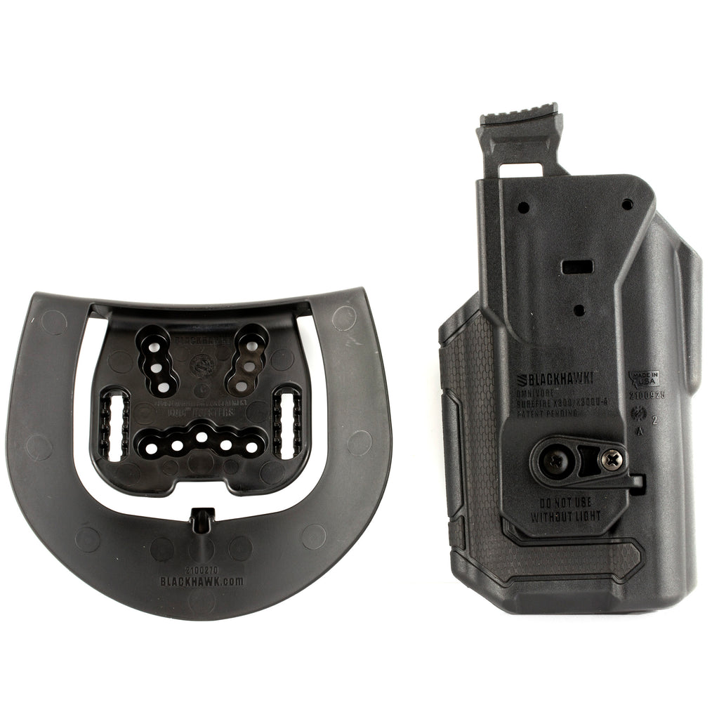 BLACKHAWK Omnivore L2 Multi-Fit Duty Holster for Right Hand with Polymer Construction