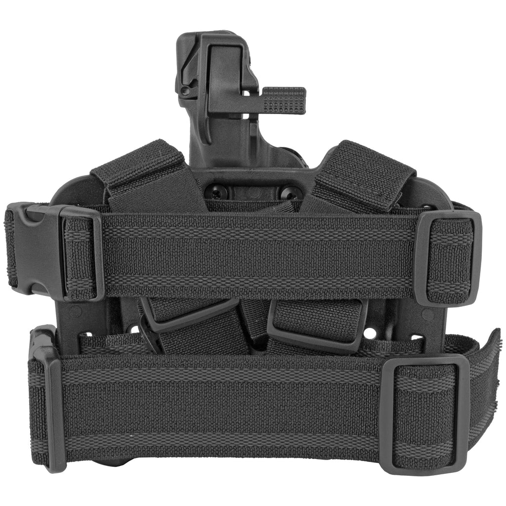 BLACKHAWK SERPA Level 3 Tactical Duty Holster for Right Hand, Black Kydex