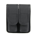 BLACKHAWK Duty Gear Double Magazine Pouch in Black with Molded Cordura Construction
