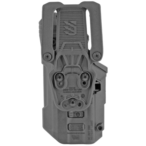 BLACKHAWK T-Series Duty Holster for Glock 17 with TLR1/2 - Right Hand, Black (Part #44N200BWR)