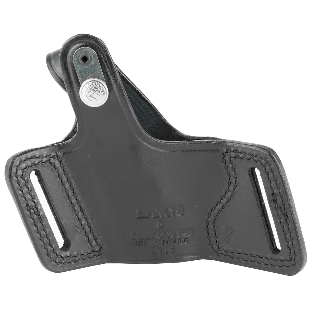 Bianchi Black Widow Model 5 Leather Outside Waistband Holster for 3-5 Inch 1911 Pistols