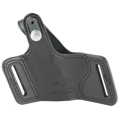 Bianchi Black Widow Model 5 Leather Outside Waistband Holster for 3-5 Inch 1911 Pistols