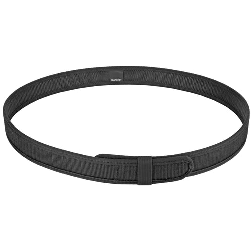 Bianchi Model 7205 Nylon Liner Belt with Hook Closure, 1.5 inches Wide, Black