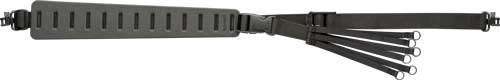 CVA Claw Game Hauler Sling in Black - Adjustable Nylon/Thermoplastic Rubber for Firearms