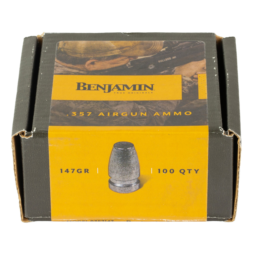 Benjamin Sheridan .357 Caliber 147-Grain Flat Point Pellets – High-Performance Air Rifle Ammo