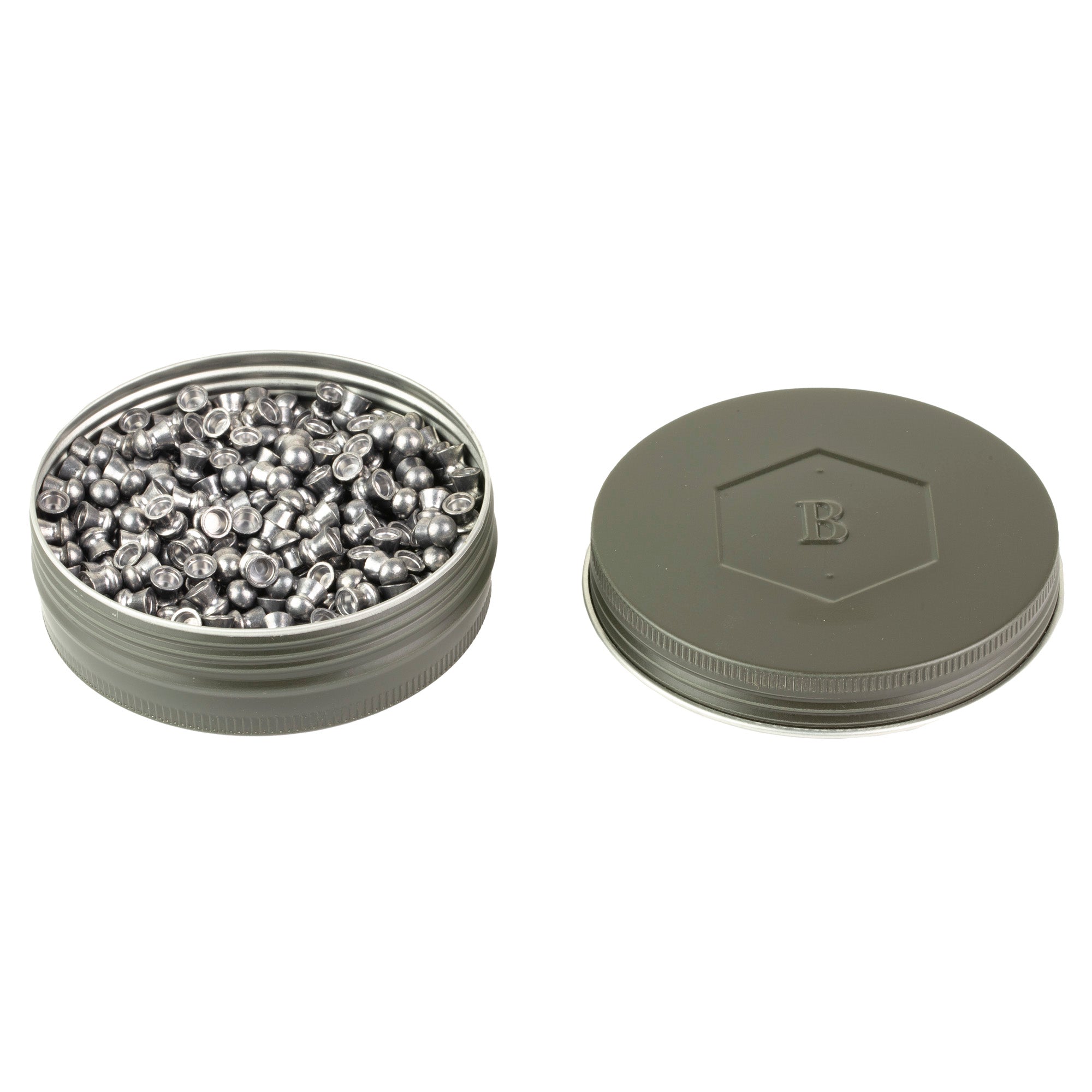 Benjamin Sheridan 22 Caliber Match Grade Airgun Pellets (Model BD22) - Precise .22 Pellets in Tin