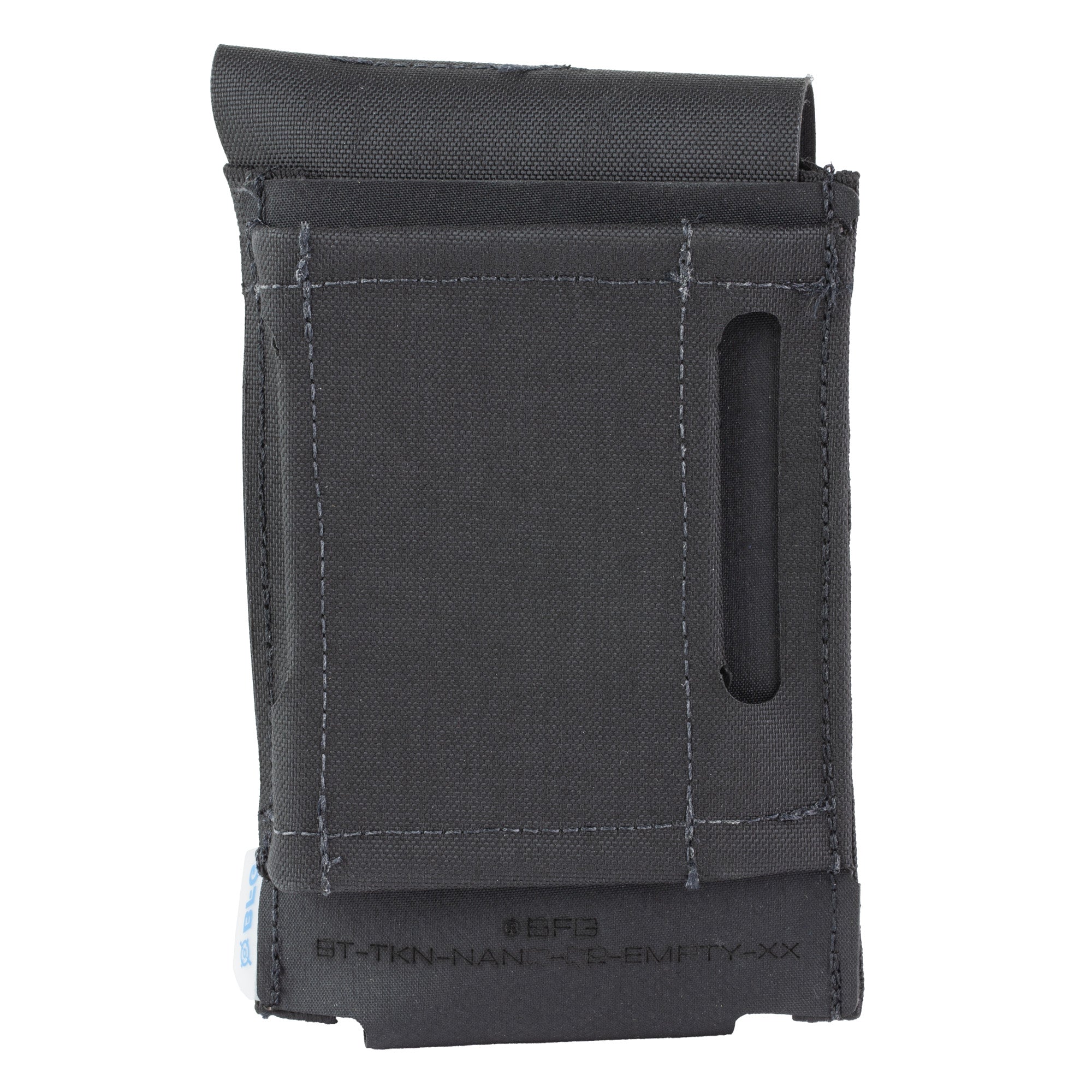 Blue Force Gear Nano ES Emergency Medical Kit – Black, Model BT-TKN-NANO-02-EMPTY-BK