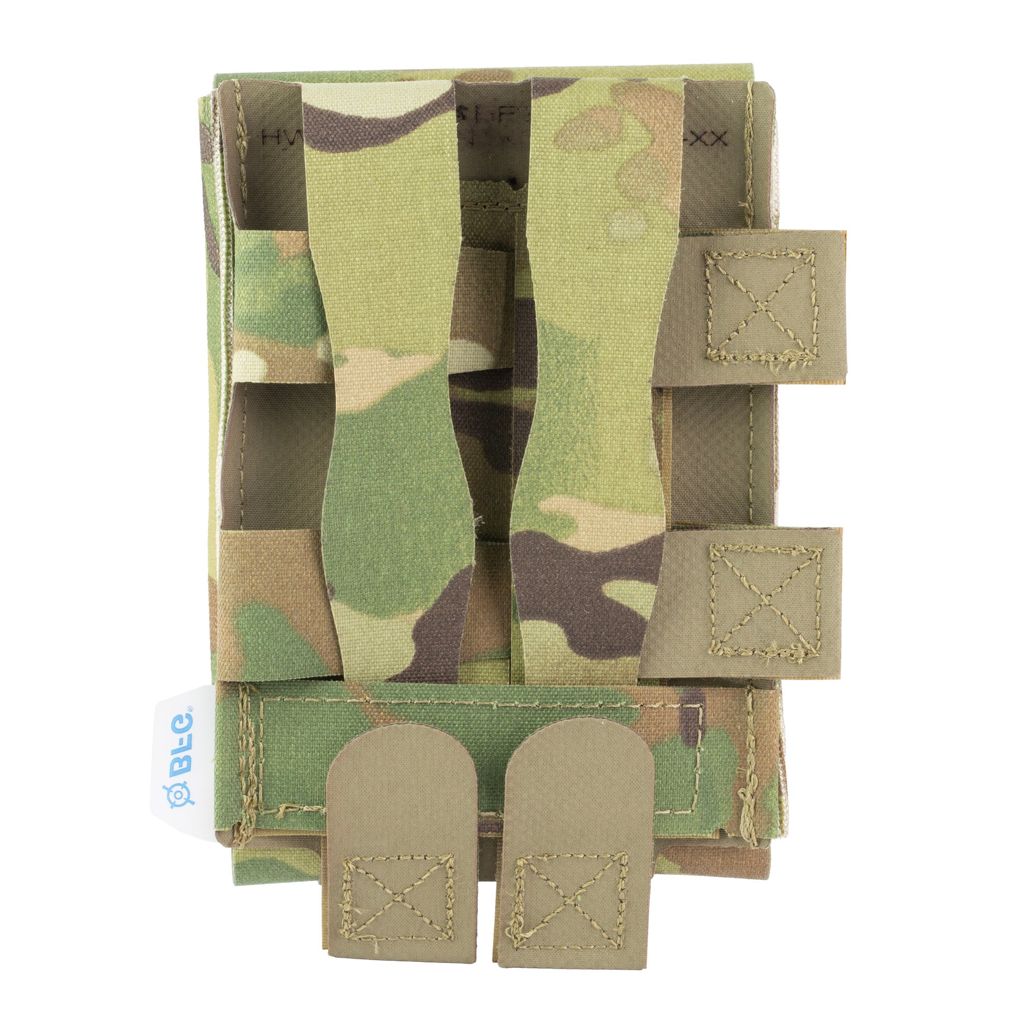 Blue Force Gear Nano Emergency Service Trauma Kit (Model: Nano ES, Part No: HW-TKN-NANO-02-EMPTY-MC) in MultiCam