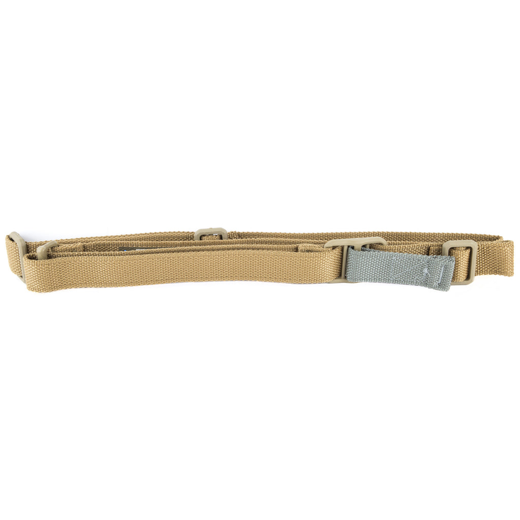 Blue Force Gear Vickers Combat Applications 2-Point Sling with Molded Acetal Adjuster in Coyote