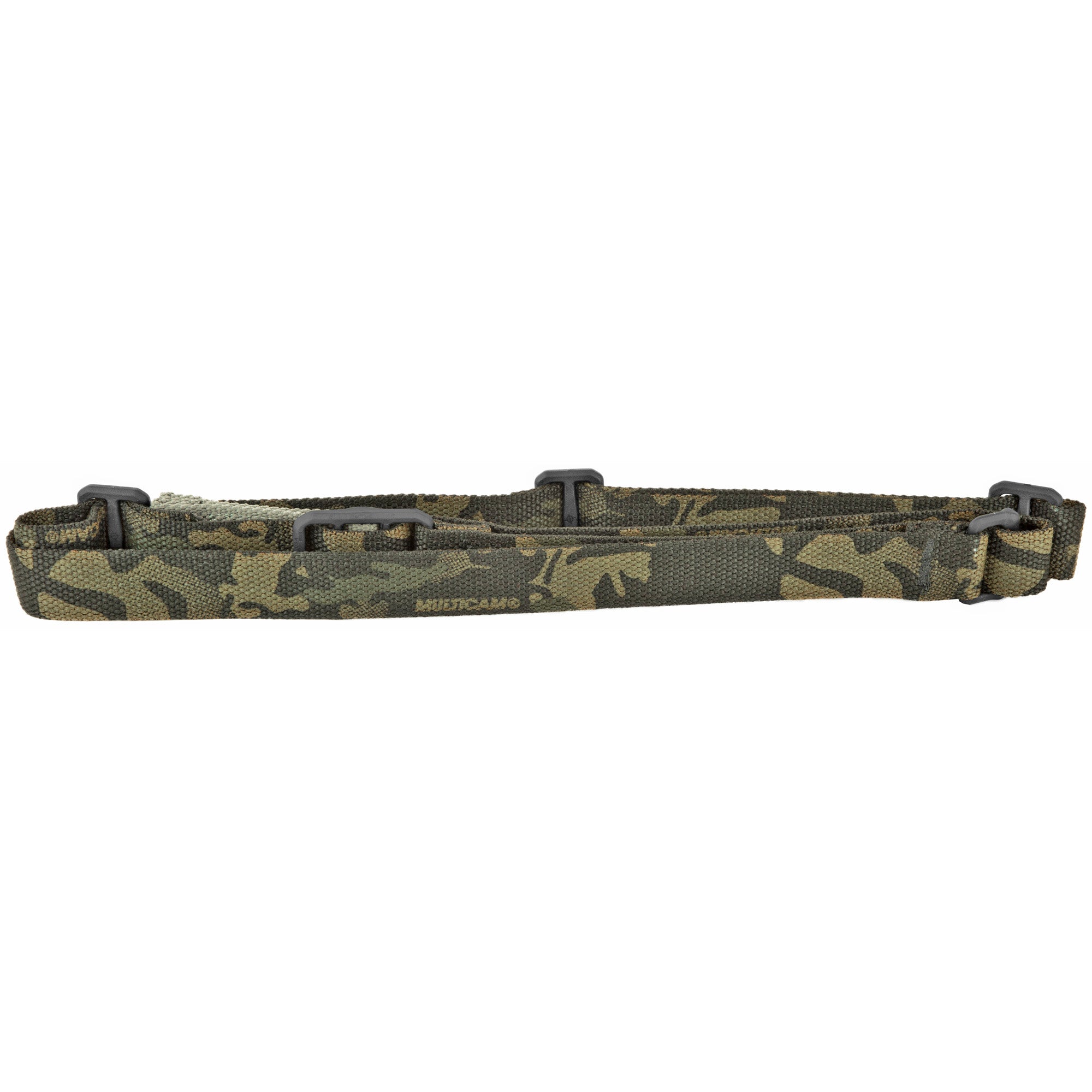 Blue Force Gear Vickers Combat Applications Sling with Molded Acetal Adjuster in MultiCam Black