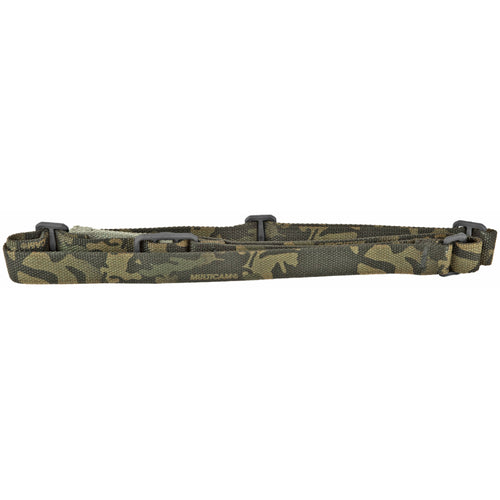 Blue Force Gear Vickers Combat Applications Sling with Molded Acetal Adjuster in MultiCam Black